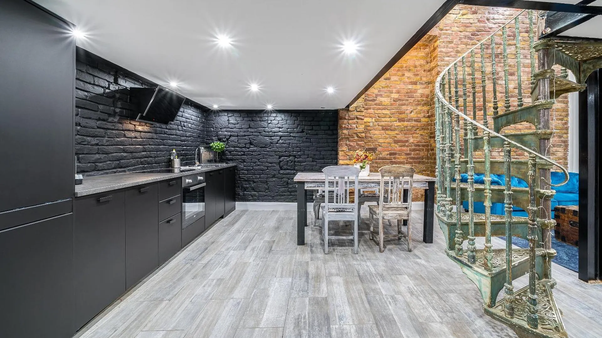 City Center Loft Haven: Modern Elegance Budapešť Apartmán